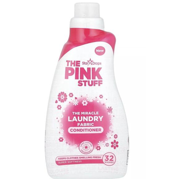 The Miracle Laundry Fabric Conditioner, 32.5 fl oz (960 ml) New The Pink Stuff - Picture 1 of 3